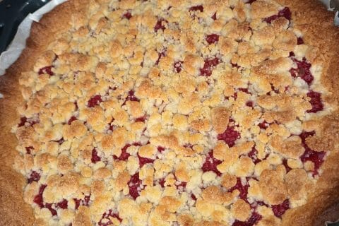 Cliquez pour zoomer ! Gâteau aux myrtilles façon crumble Thermomix par ophelie_279