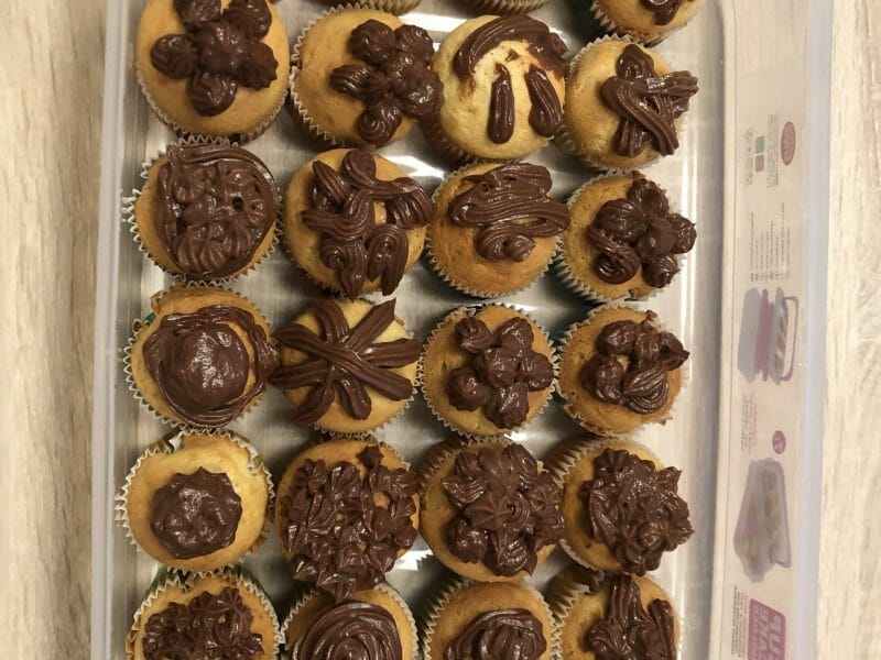 Cliquez pour zoomer ! Cupcakes au nutella Thermomix par palmitaaa