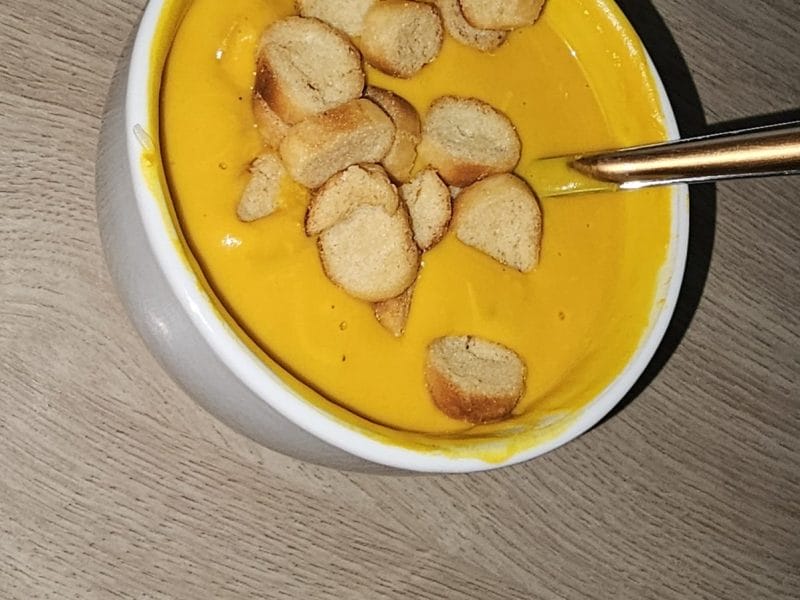 Cliquez pour zoomer ! Velouté de potimarron Thermomix par adeline_393