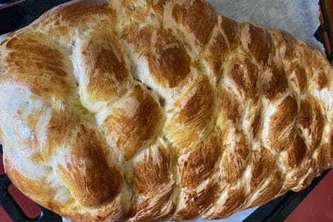 Cliquez pour zoomer ! Brioche tressée à la mie filante Thermomix par olivia_109