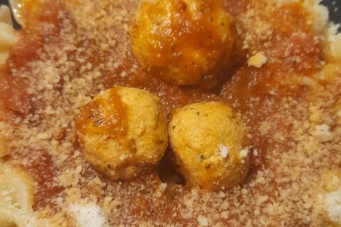 Cliquez pour zoomer ! Boulettes de poulet au chorizo Thermomix par julie_1214