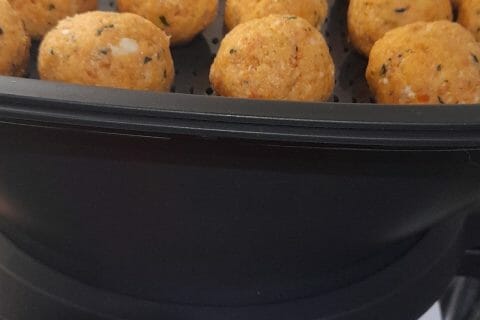 Cliquez pour zoomer ! Boulettes de poulet au chorizo Thermomix par julie_1214