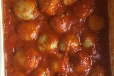 Cliquez pour zoomer ! Boulettes de ricotta sauce tomate Thermomix par Patricia K.
