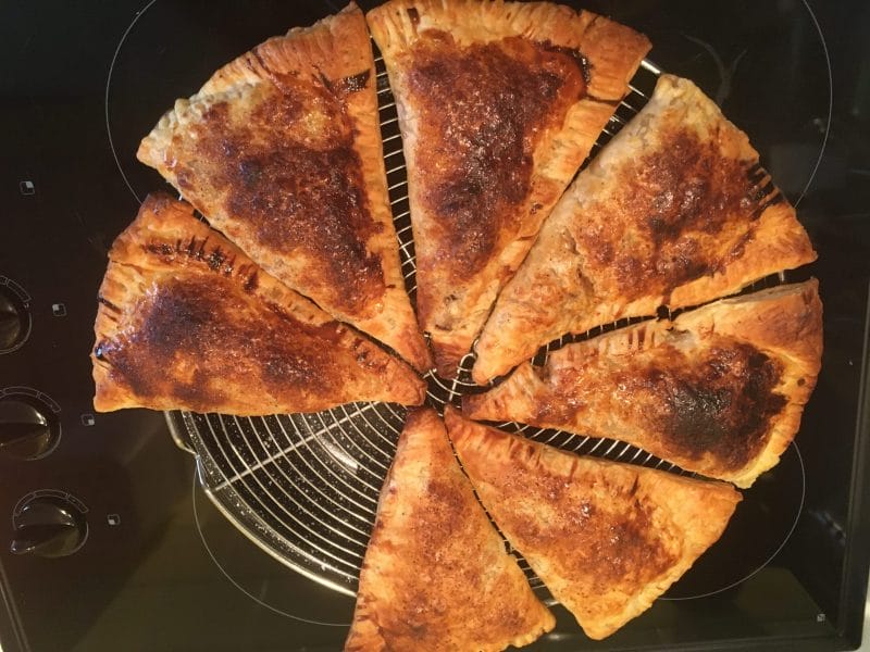 Cliquez pour zoomer ! Chaussons express pommes raisins Thermomix par Patricia K.