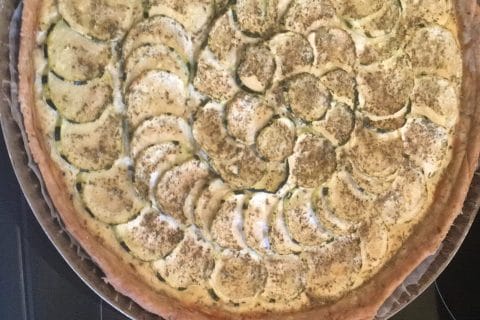 Cliquez pour zoomer ! Tarte courgettes et ricotta Thermomix par Patricia K.