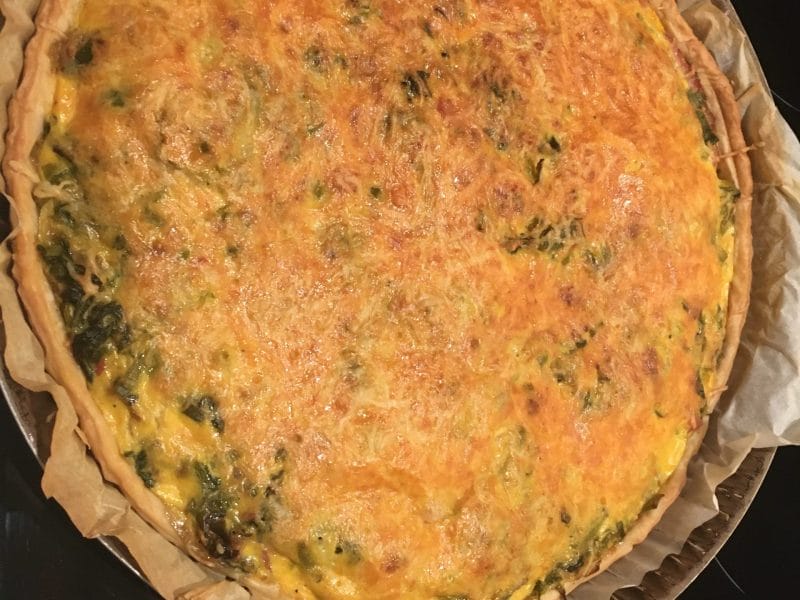 Cliquez pour zoomer ! Quiche aux fanes de radis Thermomix par Patricia K.