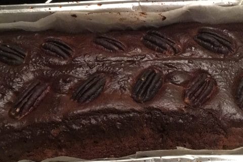 Cliquez pour zoomer ! Cake au chocolat et à la banane Thermomix par Patricia K.