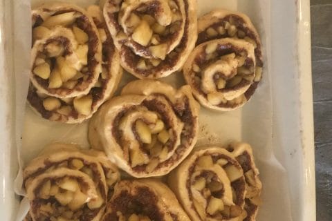Cliquez pour zoomer ! Roulés aux pommes et à la cannelle Thermomix par Patricia K.