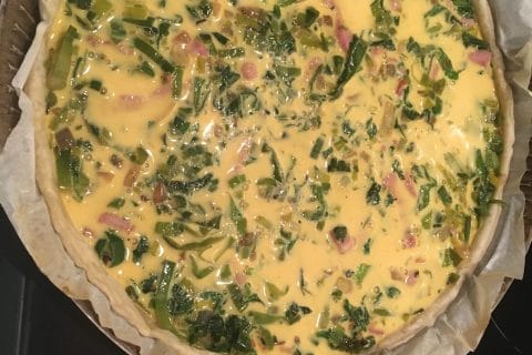 Cliquez pour zoomer ! Quiche aux fanes de radis Thermomix par Patricia K.
