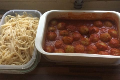 Cliquez pour zoomer ! Boulettes de ricotta sauce tomate Thermomix par Patricia K.