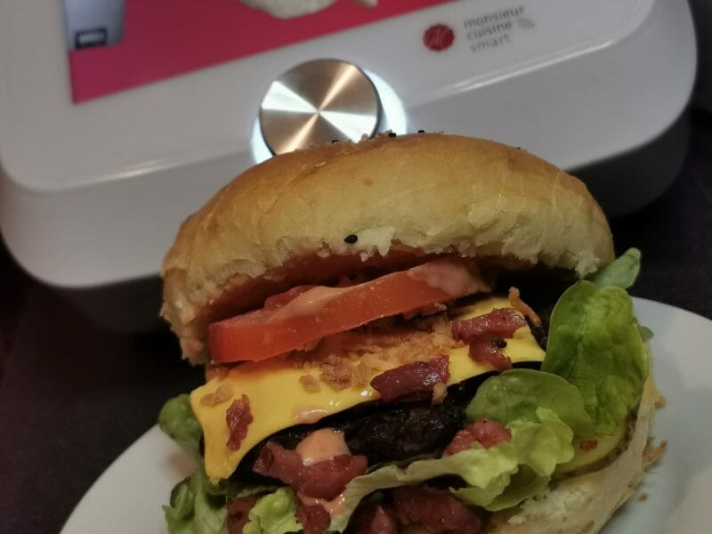 Cliquez pour zoomer ! Pains hamburger Thermomix par nada_hk