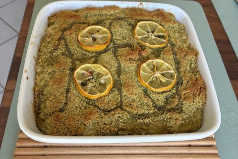 Cliquez pour zoomer ! Parmentier de lieu noir au chèvre Thermomix par remidoubi