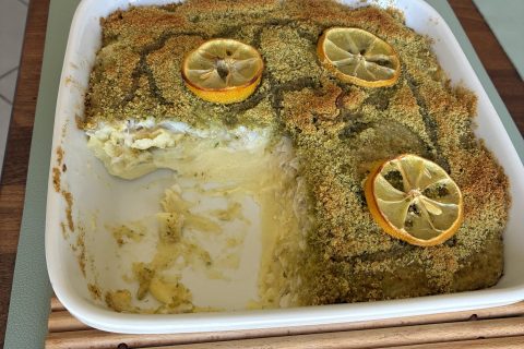 Cliquez pour zoomer ! Parmentier de lieu noir au chèvre Thermomix par remidoubi