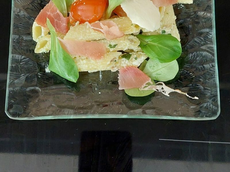 Cliquez pour zoomer ! Salade de penne à l’italienne Thermomix par linda_172