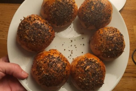 Cliquez pour zoomer ! Bun’s jambon fromage Thermomix par madmathou