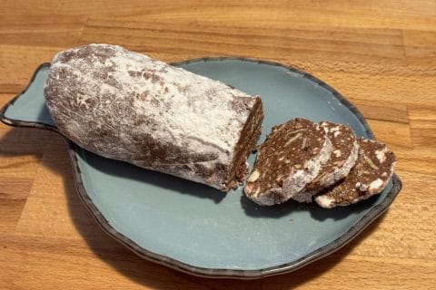 Cliquez pour zoomer ! Saucisson au chocolat Thermomix par stef_034