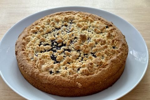 Cliquez pour zoomer ! Tarte aux myrtilles façon crumble Thermomix par stef_034