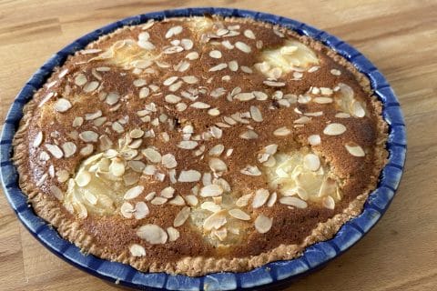 Cliquez pour zoomer ! Tarte aux poires sur lit de chocolat Thermomix par stef_034