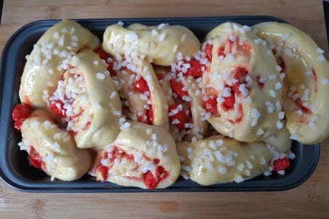 Cliquez pour zoomer ! Brioche aux pralines roses Thermomix par batman009