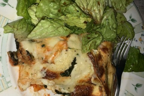 Cliquez pour zoomer ! Lasagnes épinards et chèvre Thermomix par batman009