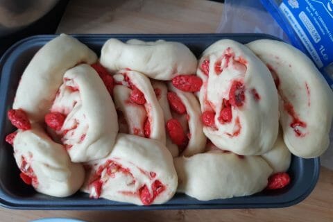 Cliquez pour zoomer ! Brioche aux pralines roses Thermomix par batman009