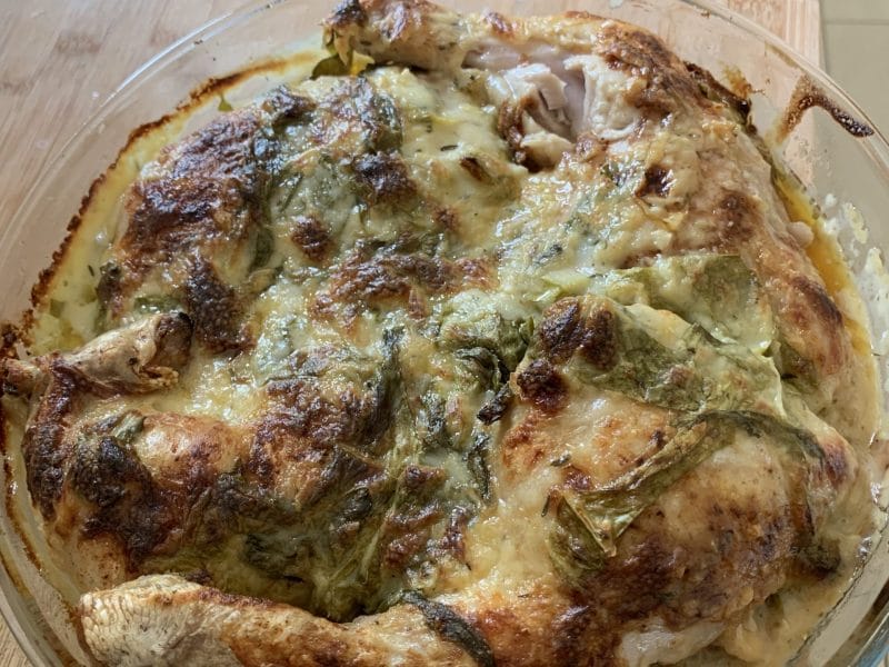 Cliquez pour zoomer ! Poulet sauce crémeuse au citron Thermomix par batman009