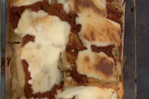 Cliquez pour zoomer ! Cannellonis farcis aux aubergines et courgettes Thermomix par batman009