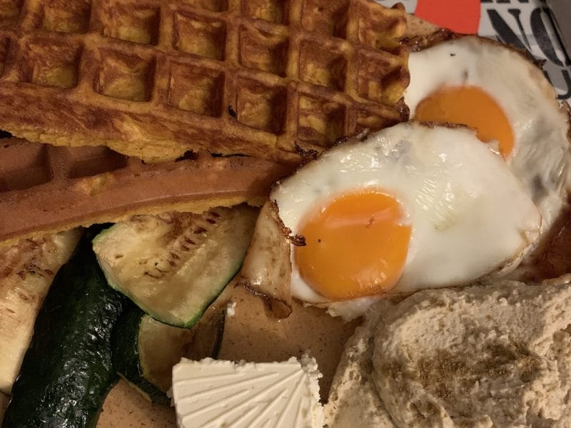 Cliquez pour zoomer ! Pancakes à la patate douce Thermomix par batman009