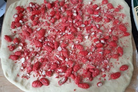 Cliquez pour zoomer ! Brioche aux pralines roses Thermomix par batman009