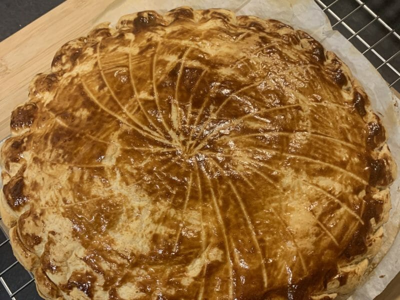 Cliquez pour zoomer ! Galette des rois à la frangipane Thermomix par batman009