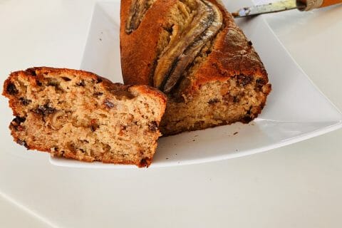 Cliquez pour zoomer ! Banana bread aux noix de pécan Thermomix par Titou40