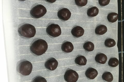 Cliquez pour zoomer ! Petits craquelés choco-menthe Thermomix par Titou40