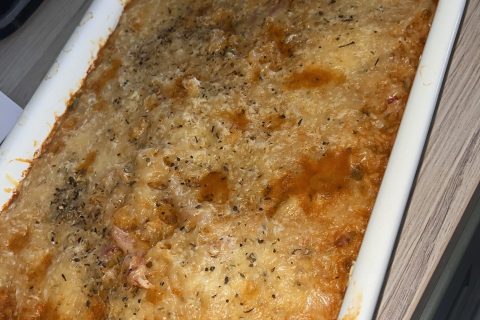 Cliquez pour zoomer ! Gratin de riz façon pizza Thermomix par elodie_1231