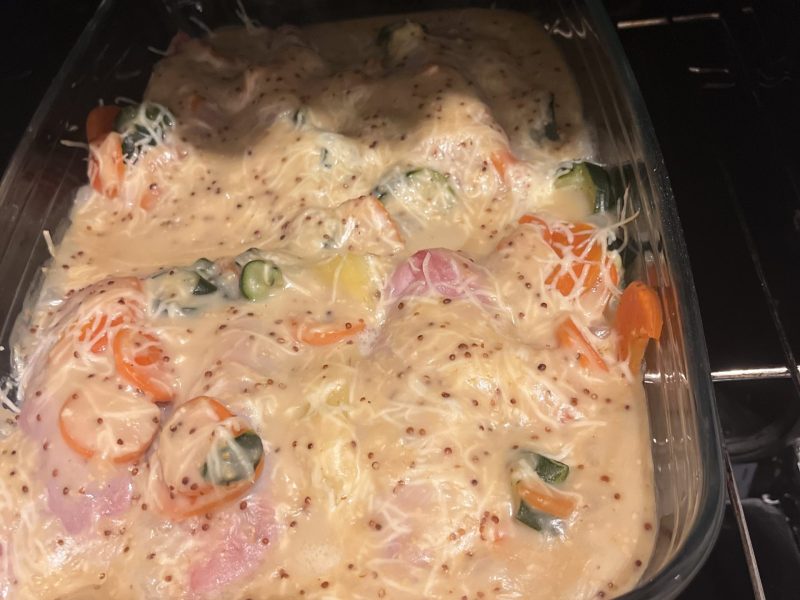 Cliquez pour zoomer ! Roulés gratinés de jambon aux légumes Thermomix par elodie_1231