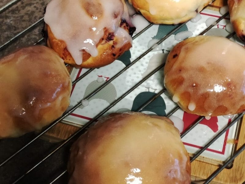 Cliquez pour zoomer ! Petits pains polonais aux myrtilles Thermomix par laura_1004