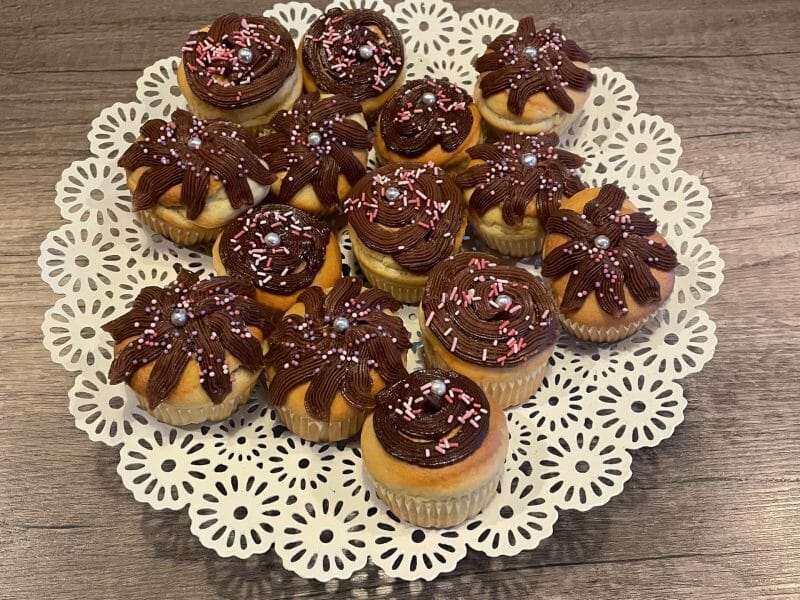 Cliquez pour zoomer ! Cupcakes au nutella Thermomix par luciole35cles