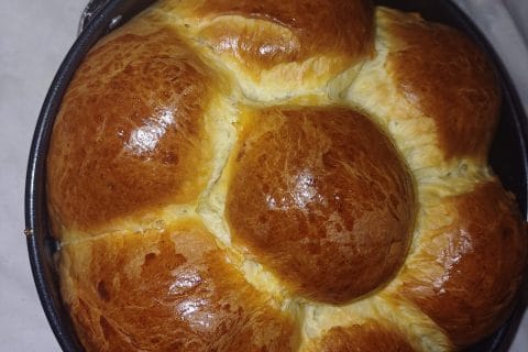 Cliquez pour zoomer ! Brioche tressée à la mie filante Thermomix par aurelia_98