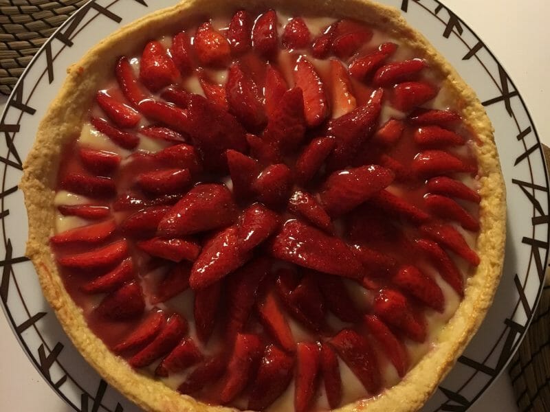 Cliquez pour zoomer ! Tarte aux fraises Thermomix par Laetitia0084