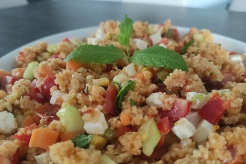 Cliquez pour zoomer ! Salade de couscous façon taboulé Thermomix par emmanuelle_279