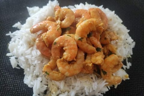 Cliquez pour zoomer ! Curry de crevettes au lait de coco Thermomix par emmanuelle_279