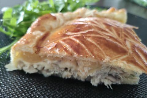 Cliquez pour zoomer ! Tourte au poulet et aux champignons Thermomix par emmanuelle_279