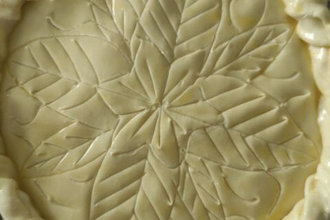 Cliquez pour zoomer ! Tourte au poulet et aux champignons Thermomix par emmanuelle_279