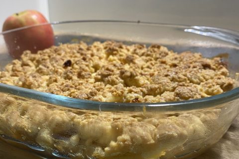 Cliquez pour zoomer ! Crumble aux Pommes Thermomix par manon_prt
