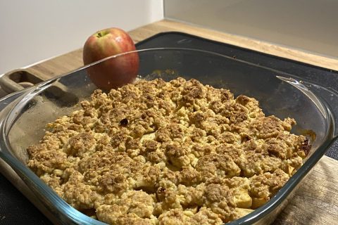 Cliquez pour zoomer ! Crumble aux Pommes Thermomix par manon_prt