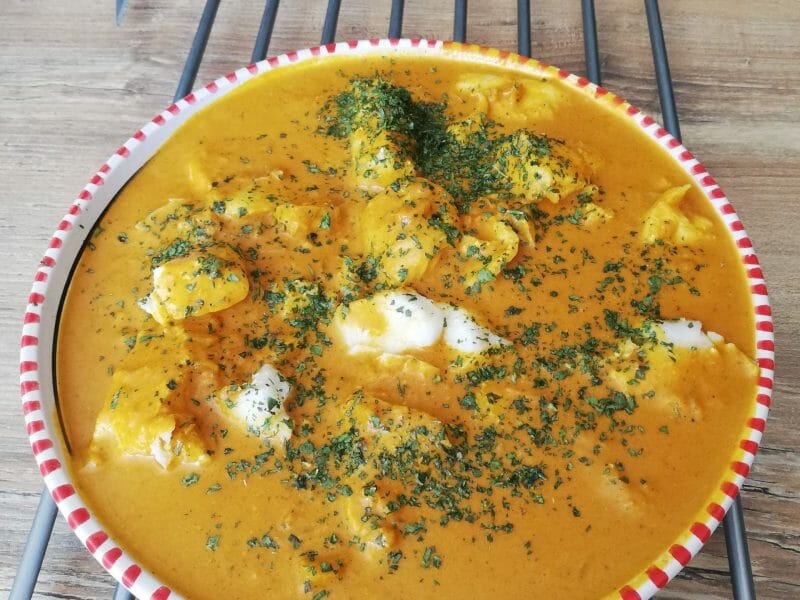 Cliquez pour zoomer ! Curry de poisson au lait de coco Thermomix par 73nana
