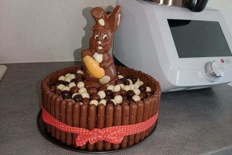 Cliquez pour zoomer ! Gâteau lapin de Pâques Thermomix par mellaucla
