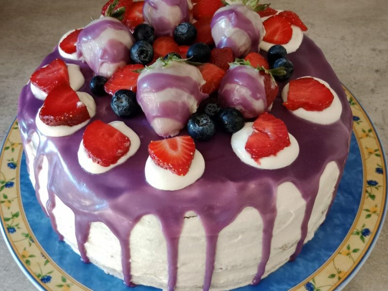 Cliquez pour zoomer ! Layer cake Kinder Bueno Thermomix par mellaucla