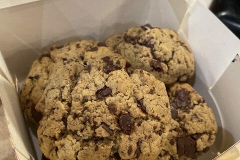 Cliquez pour zoomer ! Cookies beurre de cacahuète et pépites de chocolat Thermomix par Marie-noelle collet
