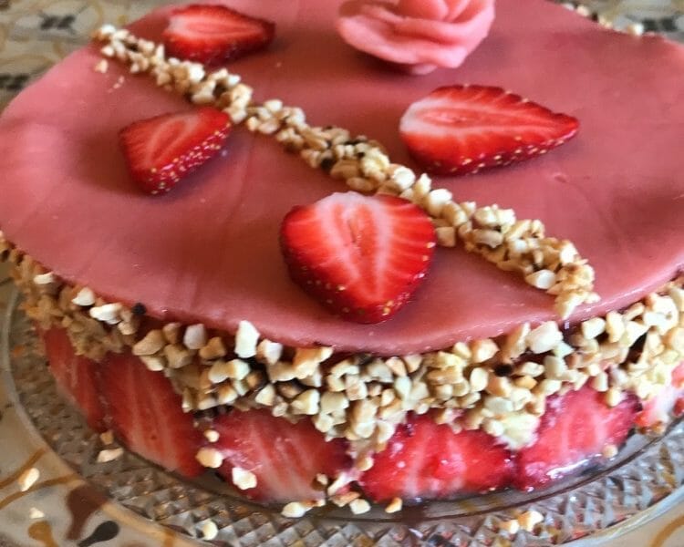 Cliquez pour zoomer ! Fraisier Thermomix par Valivalou
