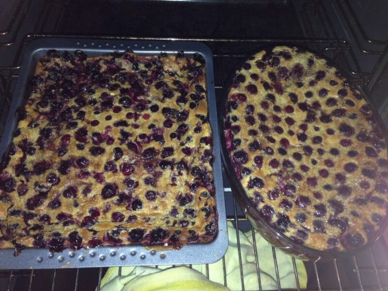 Clafoutis aux cerises au Thermomix Cookomix